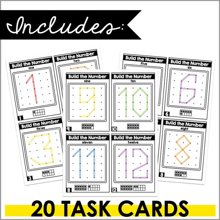 Fine Motor Skills Activities Letters and Numbers Geoboards and Geobands - Teacher Jeanell