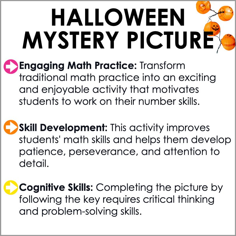 Halloween Mystery Picture Hundreds Chart - Teacher Jeanell