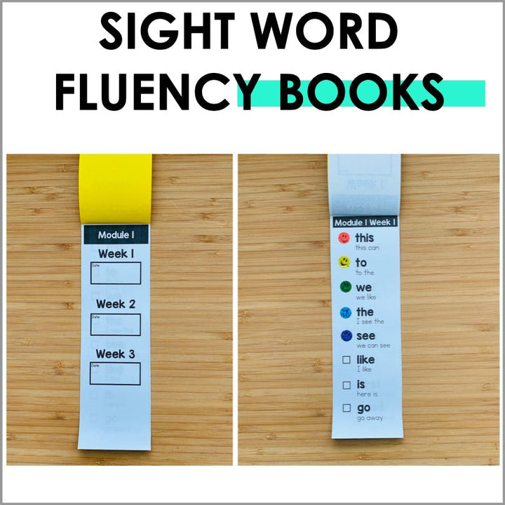 HMH Into Reading 1st Grade Sight Word Fluency Modules 1-12 Supplemental Resource - Teacher Jeanell