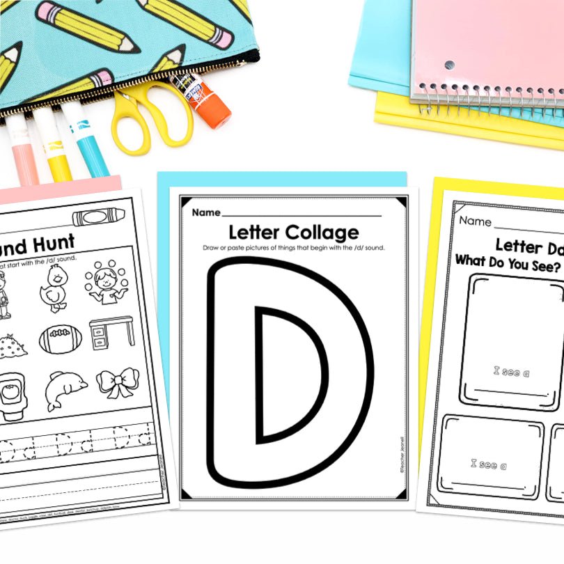 letter-d-activities-letter-of-the-week-worksheets-teacher-jeanell for Letter D Free Printable Worksheets Letter D Activities - Letter of the Week Worksheets – Teacher Jeanell for Letter D Free Printable Worksheets