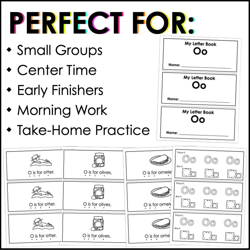 Letter O Activities | Letter of the Week Worksheets - Teacher Jeanell