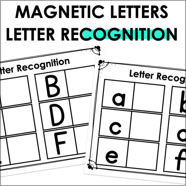 Letter Sounds Activities Magnetic Letters - Teacher Jeanell