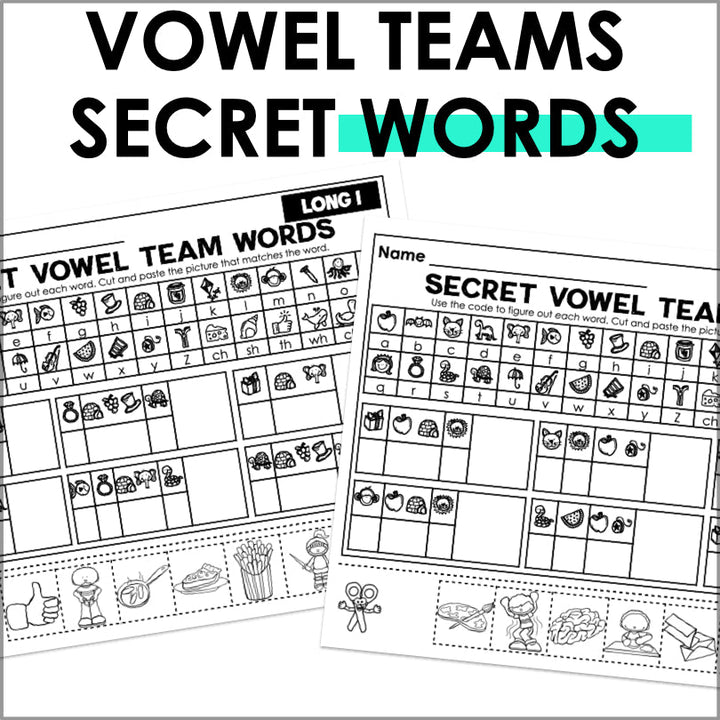 Long Vowels Secret Words | Phonemic Awareness Practice - Teacher Jeanell