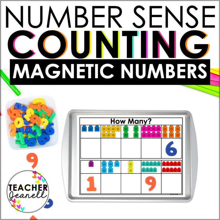 Magnetic Number Sense Mats 1-20 | Counting & Cardinality - Teacher Jeanell