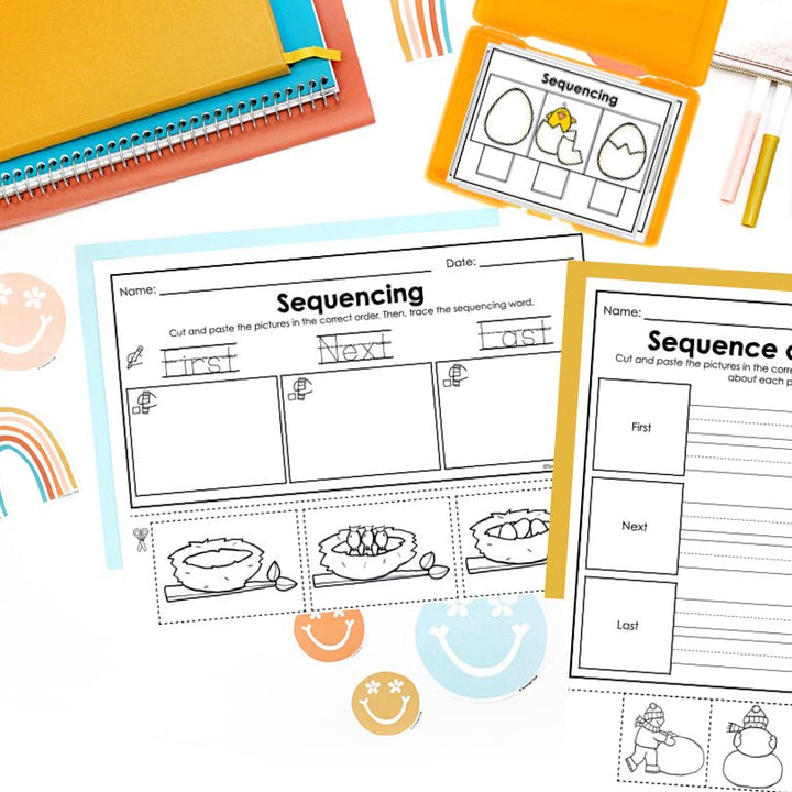 Sequencing Worksheets - Sequence of Events - Teacher Jeanell