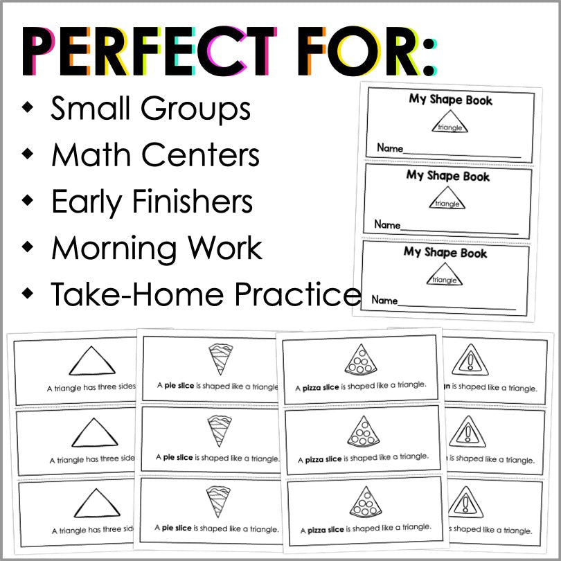 Triangle | 2D Shapes Worksheets | Shape Recognition - Teacher Jeanell